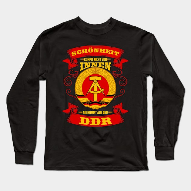 DDR Geschenk für Ossis Long Sleeve T-Shirt by HBfunshirts